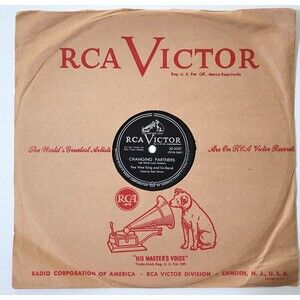 Pee Wee King 78 RPM "Changing Partners / Bimbo" RCA Victor E- Country '53